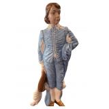 Porcelain Figurine of a Young Man in Period Attire