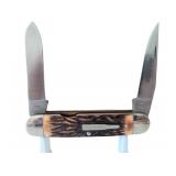 Remington Two-Blade Pocket Knife with Jigged Bone