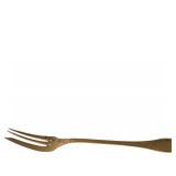 Christofle 10-Inch French Gold-Plated Serving Fork