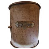 Metal Bread and Cake Storage Canister with Sliding