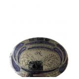 Silver-Tone Belt Buckle with Engraved Details and
