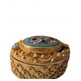 Lord & Taylor Made in Italy 1 1/2-Inch Gilt Metal