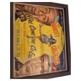 Framed Original Movie Poster: ï¿½Here Come the Co-Ed
