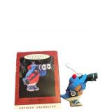 1992 Hallmark Keepsake Ornament ï¿½Bird Watcherï¿½ Scu