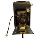 Early 20th Century Folding Bellows Camera with Wol