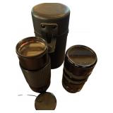 Two Telephoto Lenses: Albinar 80-200mm 1:3.9 Lens