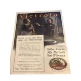 Early 20th-Century Advertisements: Victrola and Ca