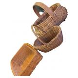 Four Woven Baskets, InB2195uding Longaberger with