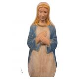 Plastic Virgin Mary Lighted Lawn Decoration
