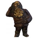 Cast Iron Santa B2195aus Miniature Figurine with P