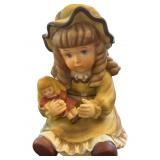 Parma By AAI Ceramic Musical Figurine of Girl with
