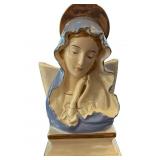 Ceramic Planter Music Box with Figurative Design
