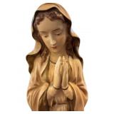 Ceramic Virgin Mary Planter with Goldscheider Labe