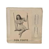 Vintage Don Foote Lucite Paperweight from KMBC-TV