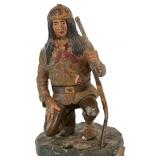 Vintage Castanoga Native American Figure in Painte