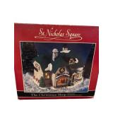 St. Nicholas Square 1999 Illuminated Ceramic Chris