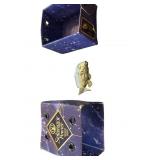 Selangor Pewter Fish-Shaped Chopstick Rest with Or