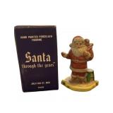 Hand-Painted Porcelain Figurine ï¿½Jolly Old St. Nic