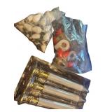 Electric Candle and Bulb Hardware Set with Gold-To
