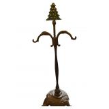 Cast Iron Stand with Holiday-Themed Decorative Ele