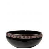 Early 20th Century Black Amethyst Glass Bowl with