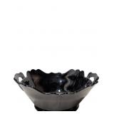 Vintage L.E. Smith Mt. Pleasant Black Amethyst Gla