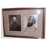 Confederate Flag & Framed Photos