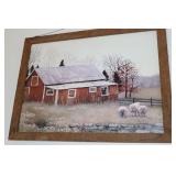 Framed Farm Prints