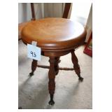 Antique Piano Stool