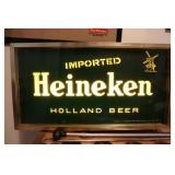 Heineken Lighted Beer Sign