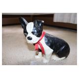 Cast Iron Boston Terrier Doorstop