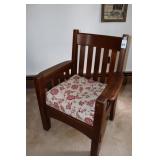 Mission Style Oak Chair
