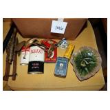 Old Tins, Brass Items