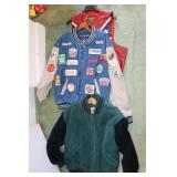 Vintage Coats, Vest, Gloves