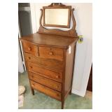 Antique Dresser with Mirror
