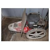 Lawn Mower, String Trimmer, Winch Lawn Mower, String Trimmer, Winch