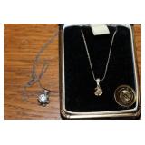 Diamond (?) Necklaces