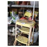 Work Bench, Cupboards, & More