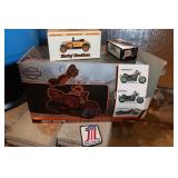 Vintage Chevy & Harley Davidson Items