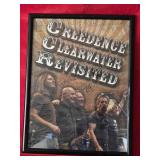 Credence Clearwater signed concert poster