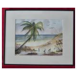 Seagulls on the Beach