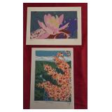 Christmas Cards: Water lilies & Pine Creek