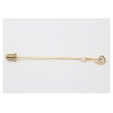 14K Gold Pin
