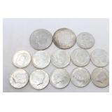 Kennedy Half Dollars, Franklin Half Dollar, Eisenh