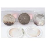 Buffalo Rounds, Silver American Eagle, Morgan Doll
