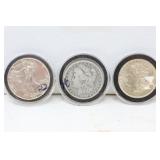 Morgan Silver Dollars, Peace Dollar, American Silv