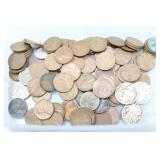 Silver Walking Liberty Half Dollars, Wheat Pennies