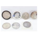 Morgan Dollars, Silver American Eagle, Silver Wash