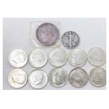 Kennedy Half Dollars, Morgan Dollar, Walking Liber