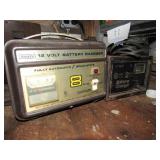 Battery chargers & bench grinder